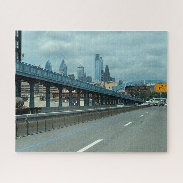 Philadelphia Skyline Puzzle (Horizontal)