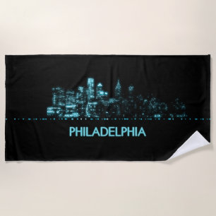 Philadelphia-Skyline Strandtuch
