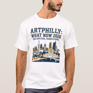 Philadelphia Skyline über dem Schuylkill River Was T-Shirt