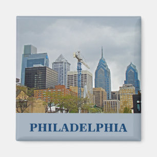 Philadelphia Skyline vom Walk Magnet