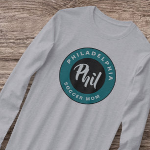 Philadelphia Soccer Mama Philly Liebe Retro T - Sh T-Shirt