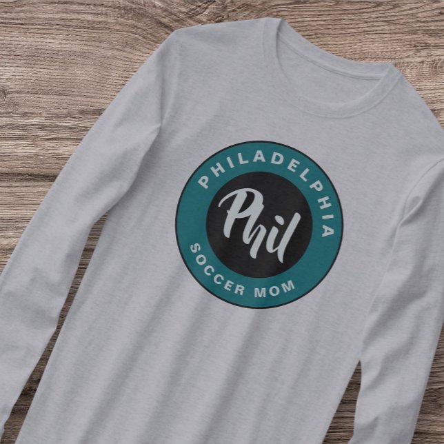 Philadelphia Soccer Mama Philly Liebe Retro T - Sh T-Shirt (Von Creator hochgeladen)