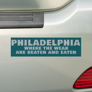 PHILADELPHIA SPORTS AUTOAUFKLEBER