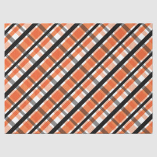Philadelphia Sports Fan Orange Schwarz-weiß Karier Seidenpapier