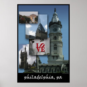 Philadelphia - Stadtbild Poster
