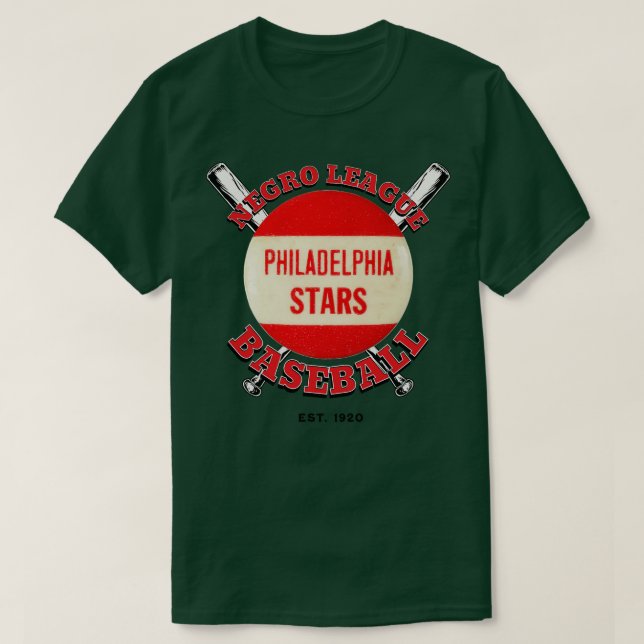 Philadelphia Stars Negro League Baseball T-Shirt (Design vorne)