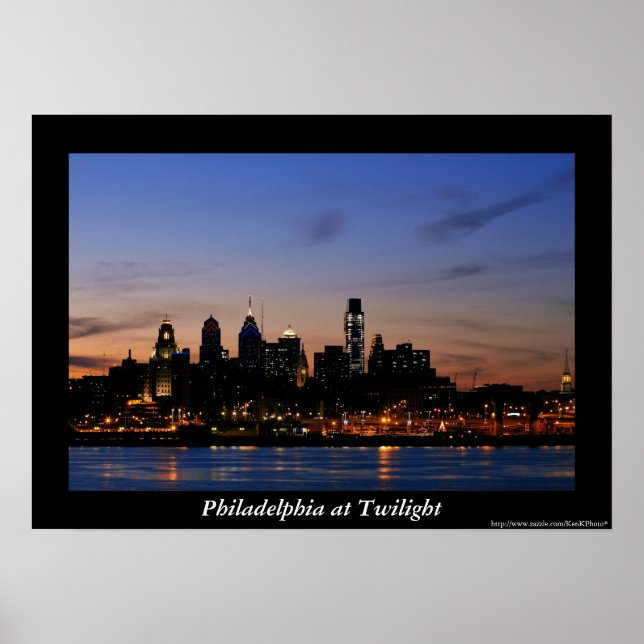 Philadelphia Twilight Poster (Vorne)