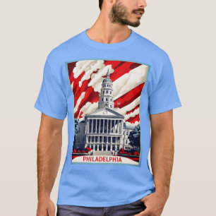 Philadelphia USA Tourism Vint T-Shirt