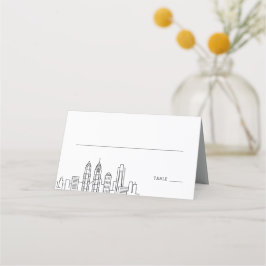 Philadelphia Wedding | Place Table Name Cards Platzkarte