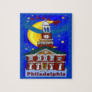 Philadelphia Weihnachtsstil Puzzle
