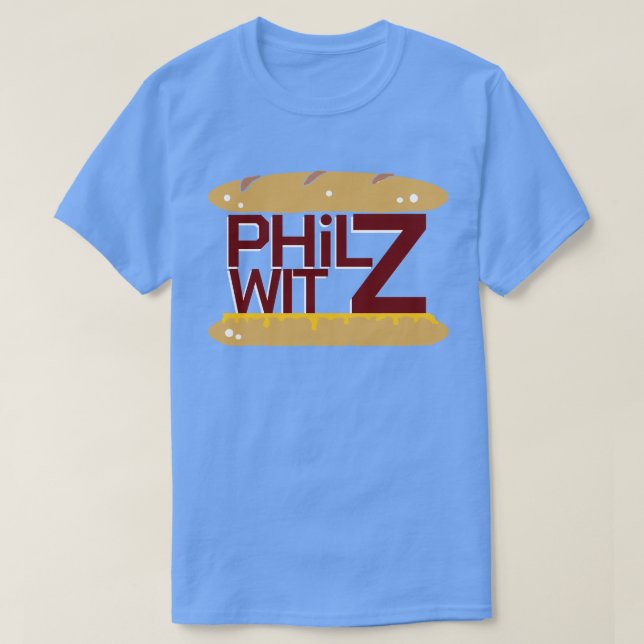 PHILADELPHIA WIT T-Shirt (Design vorne)