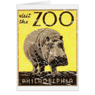 Philadelphia Zoo-Nilpferd