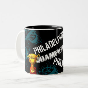 PHILADELPHIA ZWEIFARBIGE TASSE