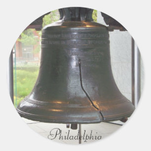 PHILADELPHIA'S GREAT BELL ROUND STICKER