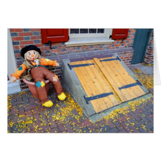 Philadelphias historische Elfreth Gasse im Fall