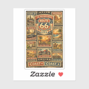 Philatelic Southwest Explorer Interstate Fahrzeug Aufkleber