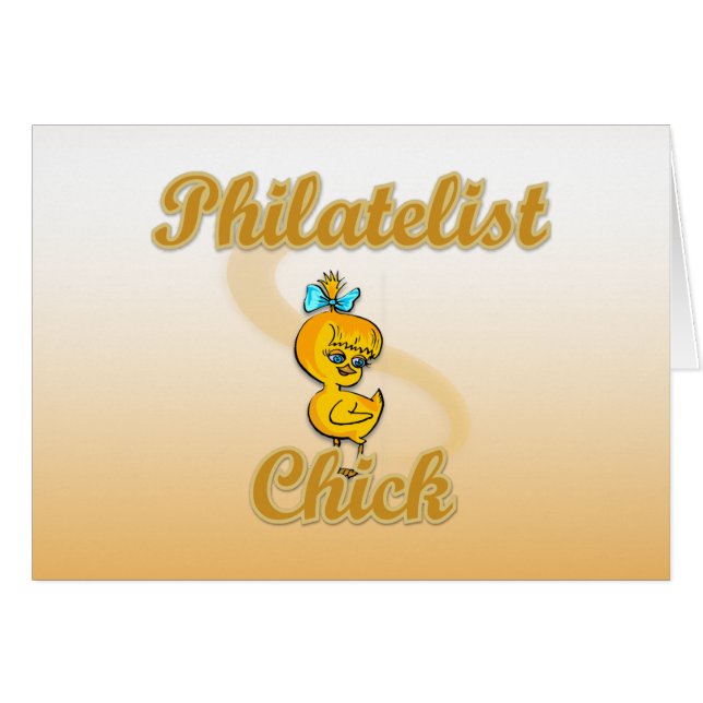 Philatelist Chick (Vorderseite (Horizontal))