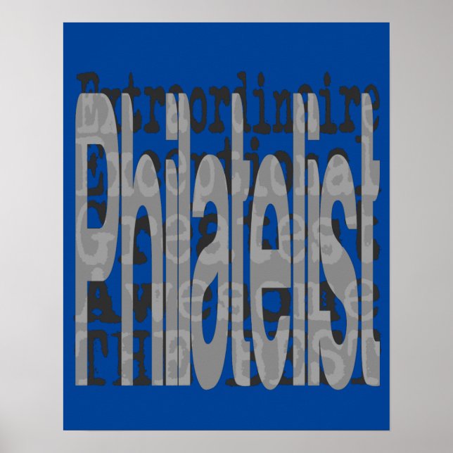 Philatelist Extraordinator Poster (Vorne)