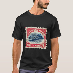 Philatelist für Invertierte Jenny Briefmarke Brief T-Shirt