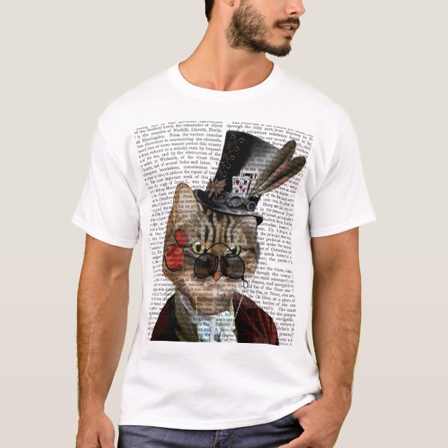Phileas Feline Steampunk Cat & Top Hat 2 (Vorderseite)