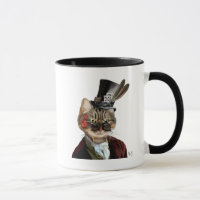 Phileas Feline Steampunk Cat & Top Hat 2