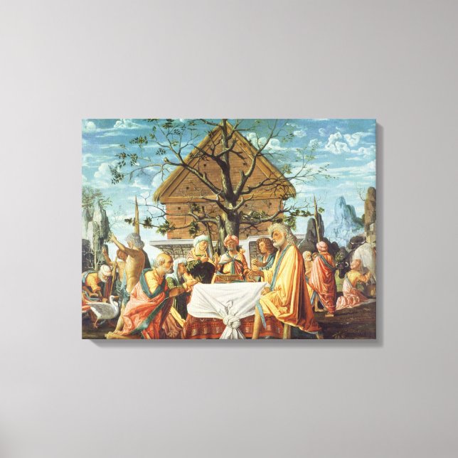 Philemon und Baucis, c.1500 Leinwanddruck (Vorderseite)