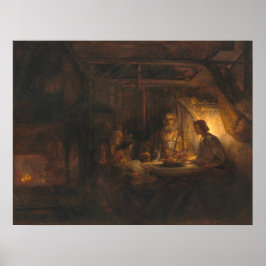Philemon und Baucis - Rembrandt Fine Art Poster