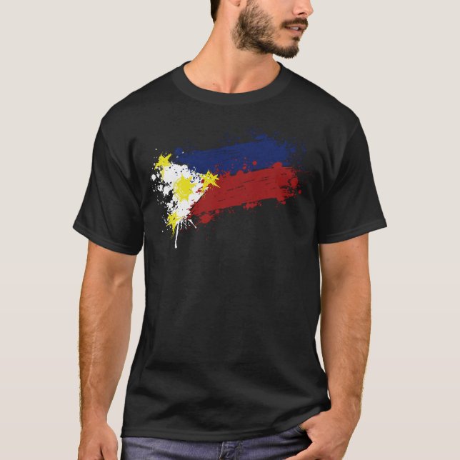 PhilFlagSylize T-Shirt (Vorderseite)