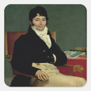 Philibert Riviere 1805 Quadratischer Aufkleber