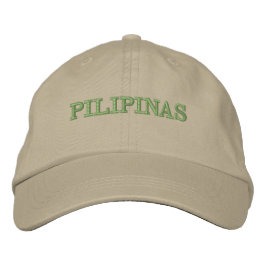 Philiippines Baseball Hat Bestickte Baseballkappe