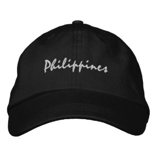 Philiippines Baseball Hat Bestickte Baseballkappe