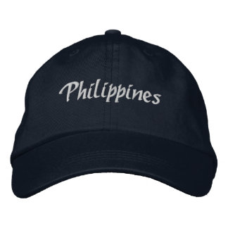 Philiippines Baseball Hat Bestickte Baseballkappe
