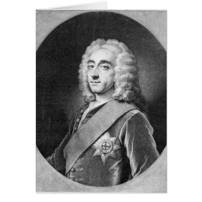 Philip Dormer Stanhope, eingraviert von John Simon (Vorne)