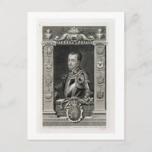 Philip II. (1527-98) König von Spanien von 1556, E Postkarte