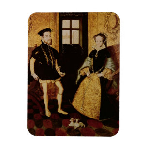 Philip II und Mary I, 1558 Magnet
