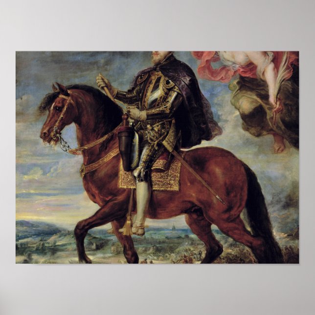 Philip II von Sieg gekrönt, 1628 Poster (Vorne)