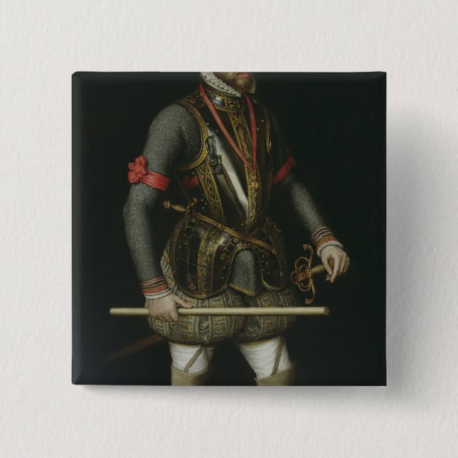 Philip II von Spanien Button (Vorderseite)