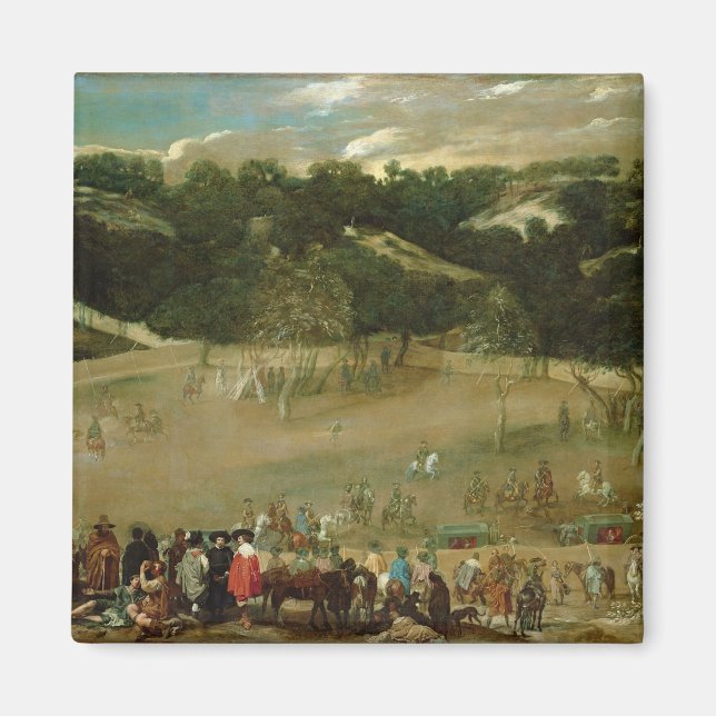 Philip IV Jagd Wild Boar, c.1632-7 Magnet (Vorne)