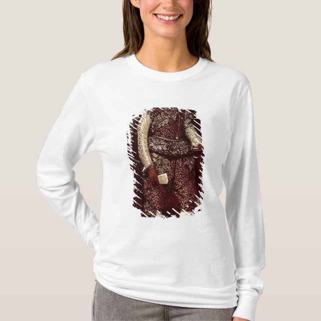 Philip IV von Spanien in Brown und im Silber T-Shirt (Vorderseite)