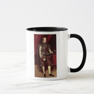 Philip IV von Spanien in Brown und im Silber Tasse