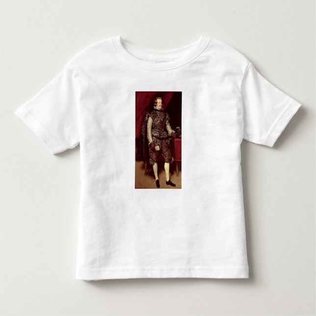 Philip IV von Spanien in Brown und Silver Kleinkind T-shirt (Vorderseite)
