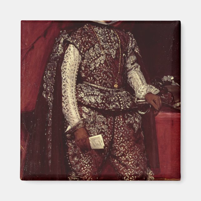 Philip IV von Spanien in Brown und Silver Magnet (Vorne)