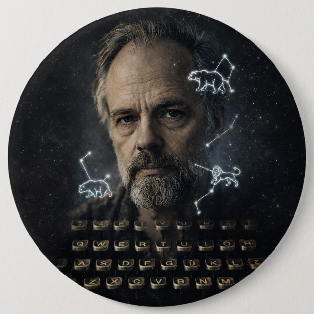 Philip K. Dick Button (Vorderseite)