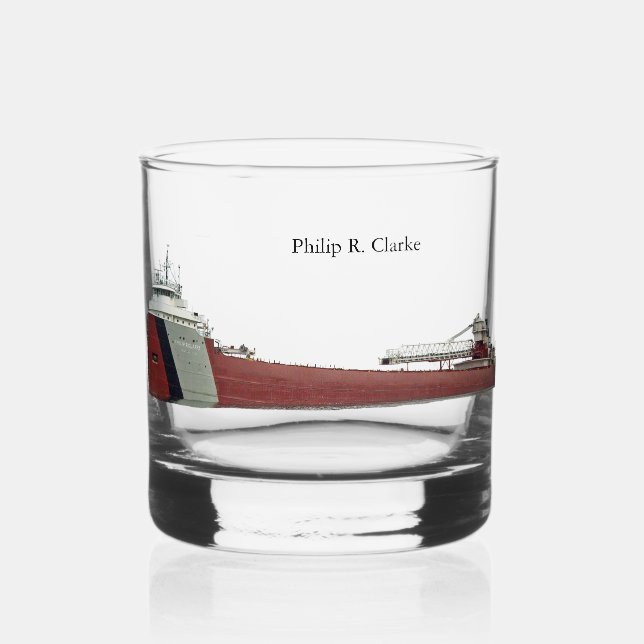 Philip R. Clarke glass Whiskyglas (Vorderseite)
