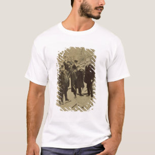 Philip Webb (1831-1915) während des Baus von T-Shirt