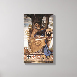 Philipp Veit - Legorische Figur Deutschlands Leinwanddruck