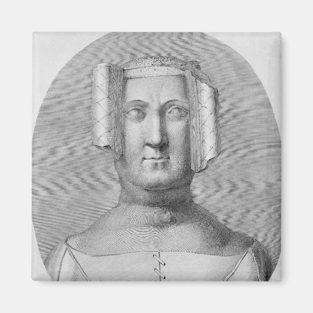 Philippa von Hainault Magnet (Vorne)