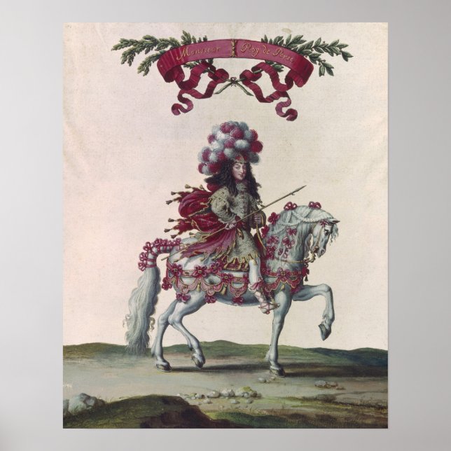 Philippe I Herzog von Orleans Poster (Vorne)