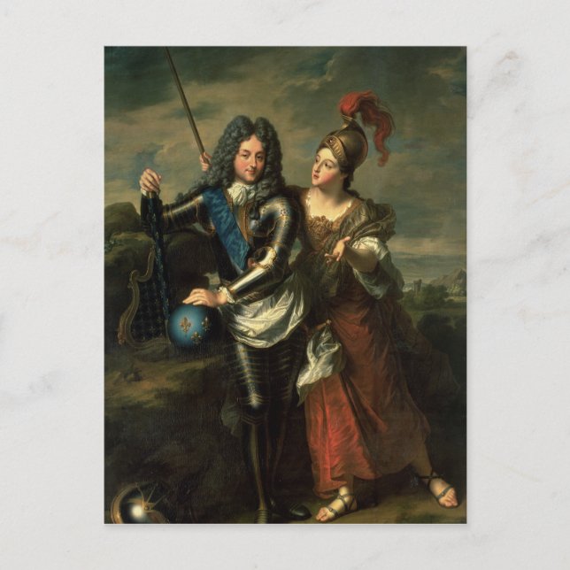 Philippe II d'Orleans, Frankreich Postkarte (Vorderseite)