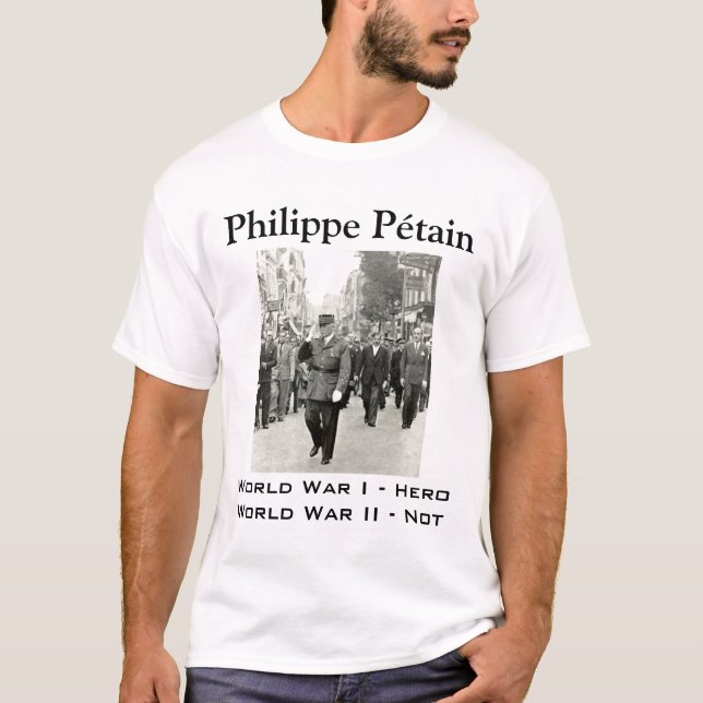 Philippe Pétain T-Shirt (Vorderseite)